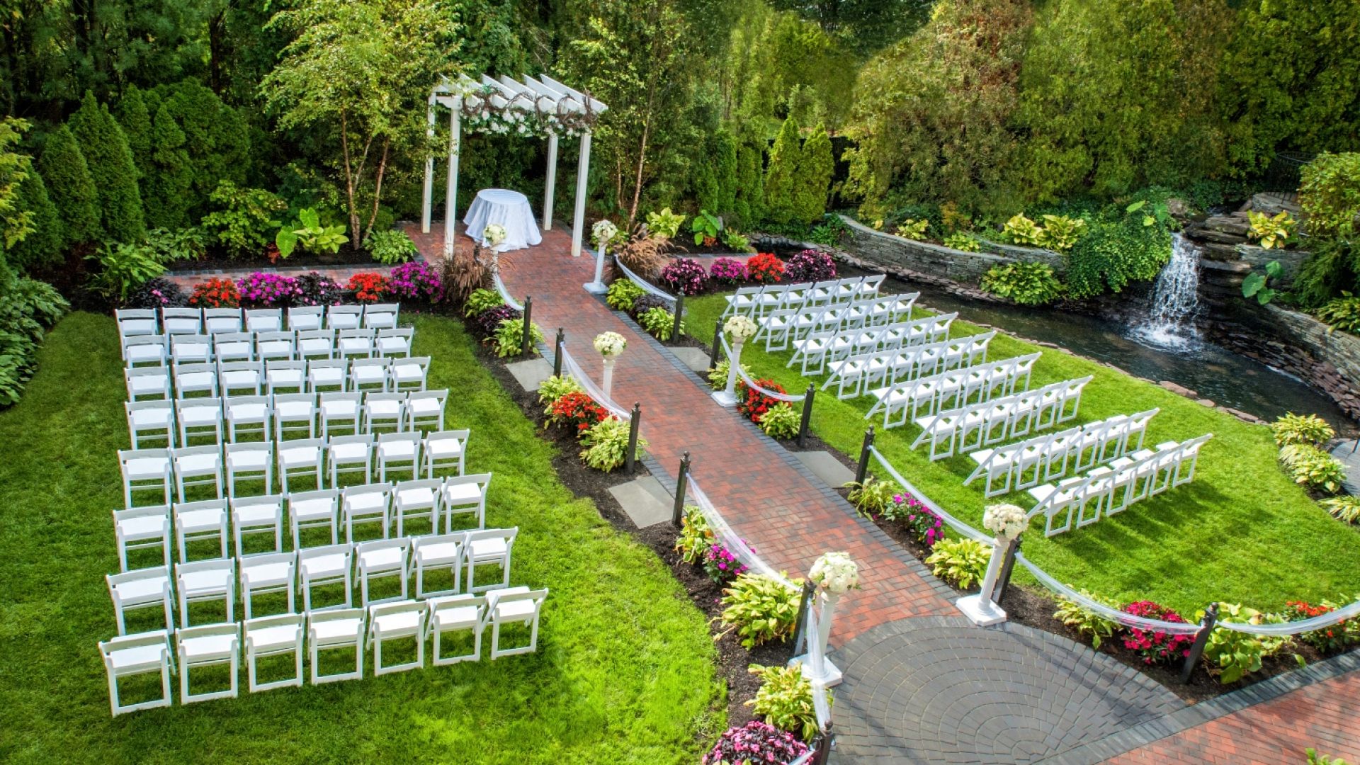 Garden Terrace Wedding